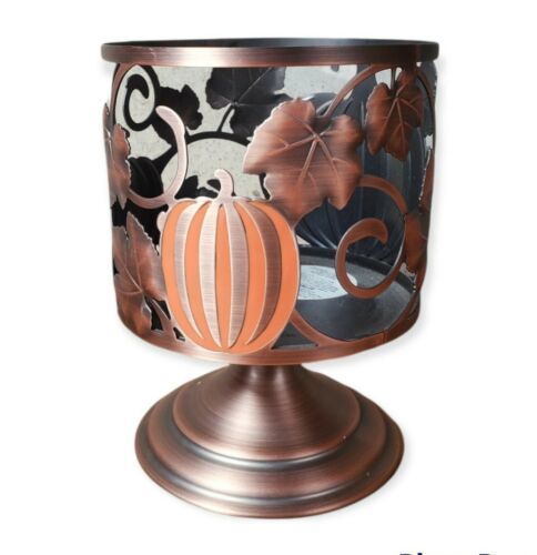 NWT BATH & BODY WORKS CERAMIC SEASHELL PEDESTAL 1-WICK 1.3 OZ CANDLE HOLDER 