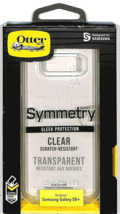 Otter Box Symmetry Case For Samsung Galaxy S8+ Plus Large Clear NEW-OPEN Box - $7.91
