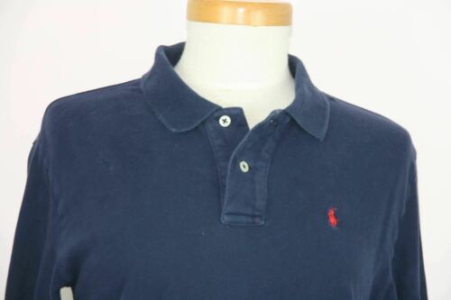 Polo By Ralph Lauren Youth Long Sleeve Dark Blue Shirt Size L 100%