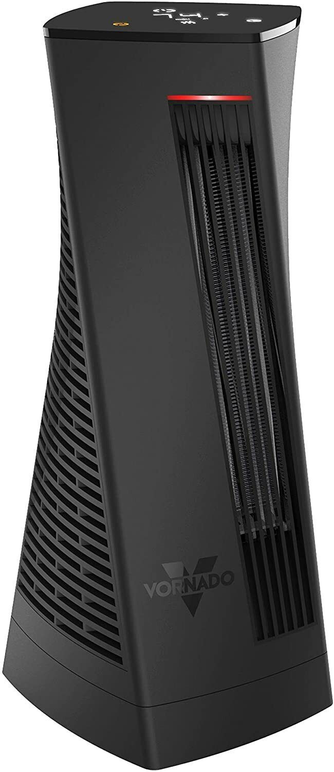 Vornado OSCTH1 1500W Oscillating Electric Tower Space Heater - Black