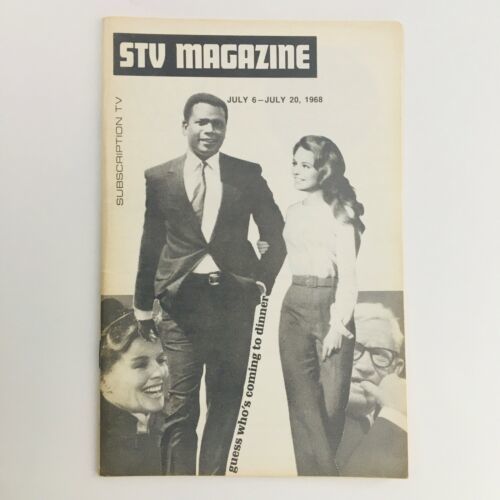 Primary image for STV Magazine Subscription TV July 6-20 1968 Sidney Poitier & Katharine Hepburn
