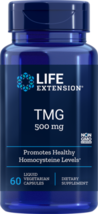 Life Extension TMG | 500 mg, 60 liquid vegetarian capsules. Get it FAST! - $9.89