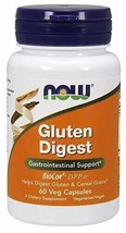 Now - Gluten Digest 60 Veggie Capsules - $18.72