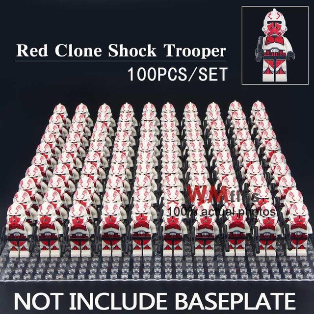 lego red troopers