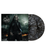 Ozzy Osbourne Black Rain Exclusive Black Ice w/ White Splatter Colored V... - $74.25