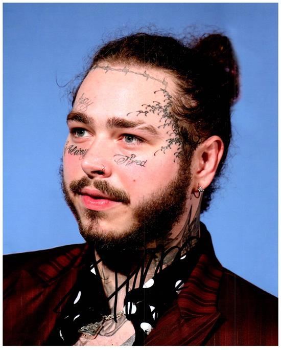 POST MALONE Authentic Autographed Signed 8X10 Photo w/COA - 30112 - Other