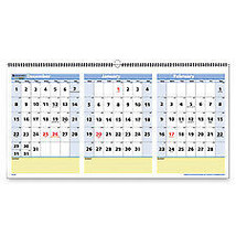 At-A-Glance AAGPM1528 Horizontal Wall Calendar- 3 Months-Page- 23-.50in.... - $27.75