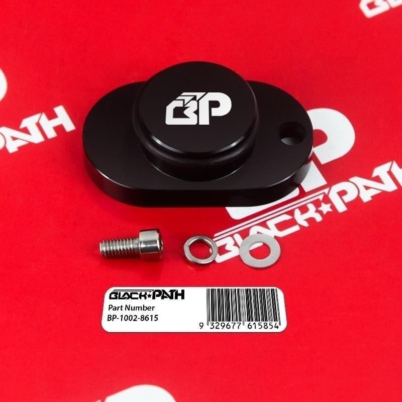 Fits 9704 Black EGR Intake Block Off Plate Kit Chevy C5 Corvette LS1