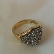 Ladies 10k Yellow Gold Diamond Ring  6.7g Size 7 - $1,500.00