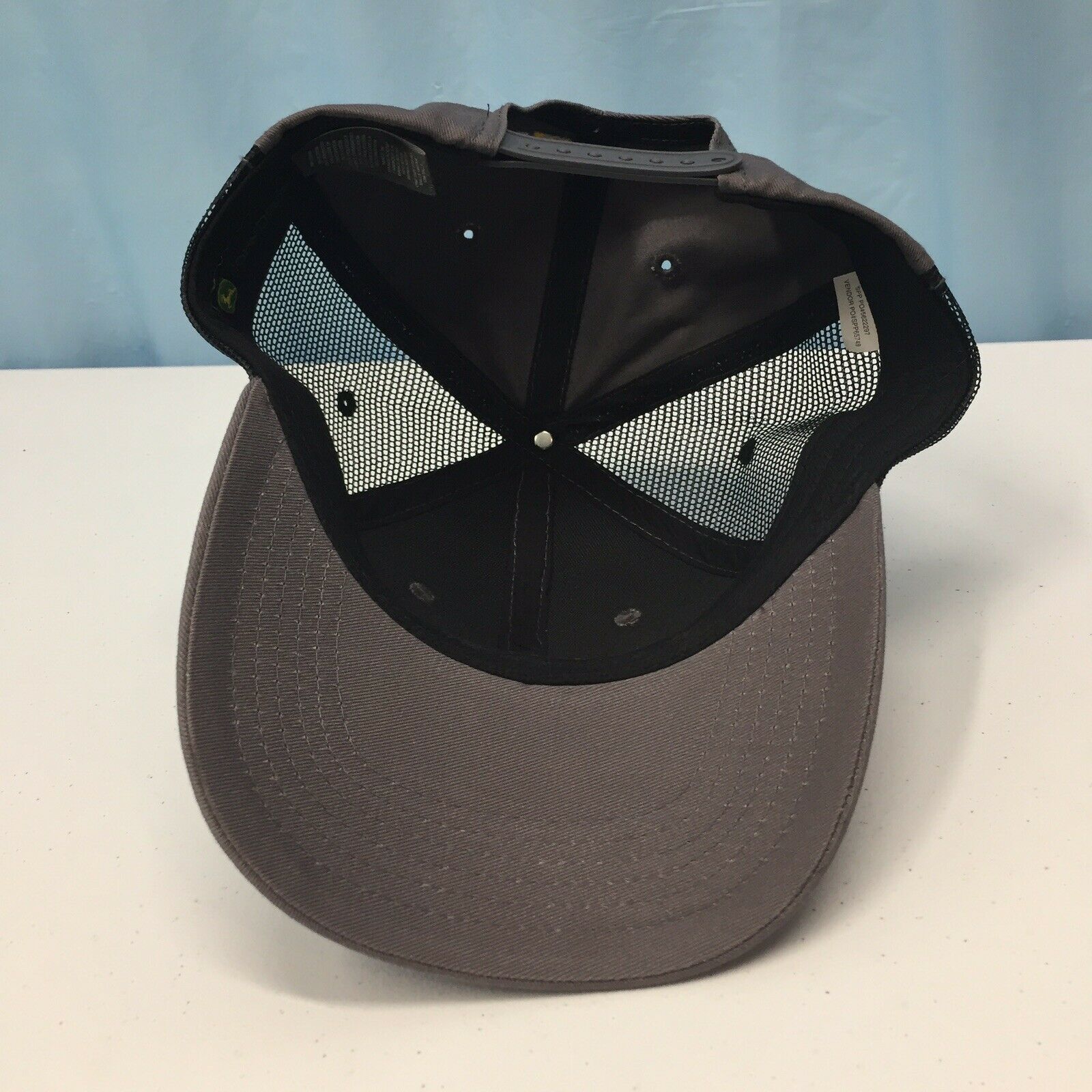 John Deere Construction Gray / black Cap/Hat - Hats