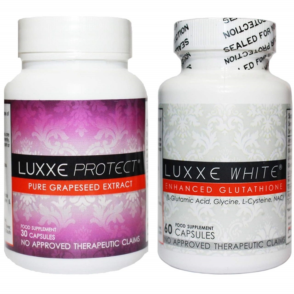 Luxxe White Glutathione and Luxxe Protect for Intense Whitening