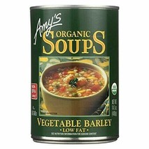 AmyS Kitchen Vegetable Barley Soup Low Fat 14.1 Oz -Pack of 12 - $55.04