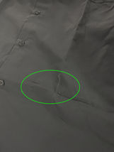 Berlioni Italy Men's Regular Fit Long Sleeve Charcoal Dress Shirt w/ Defect L image 4