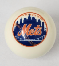 NEW YORK METS WHITE MLB TEAM BILLIARD GAME POOL TABLE CUE 8 BALL REPLACEMENT