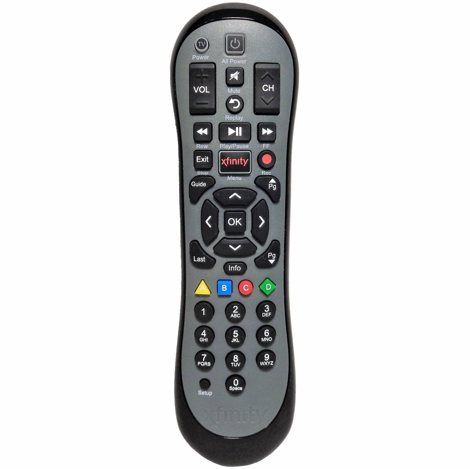 Xfinity XR2 Version U2 Cable Box Remote Control URC4268BC0XXXXR Remote Controls