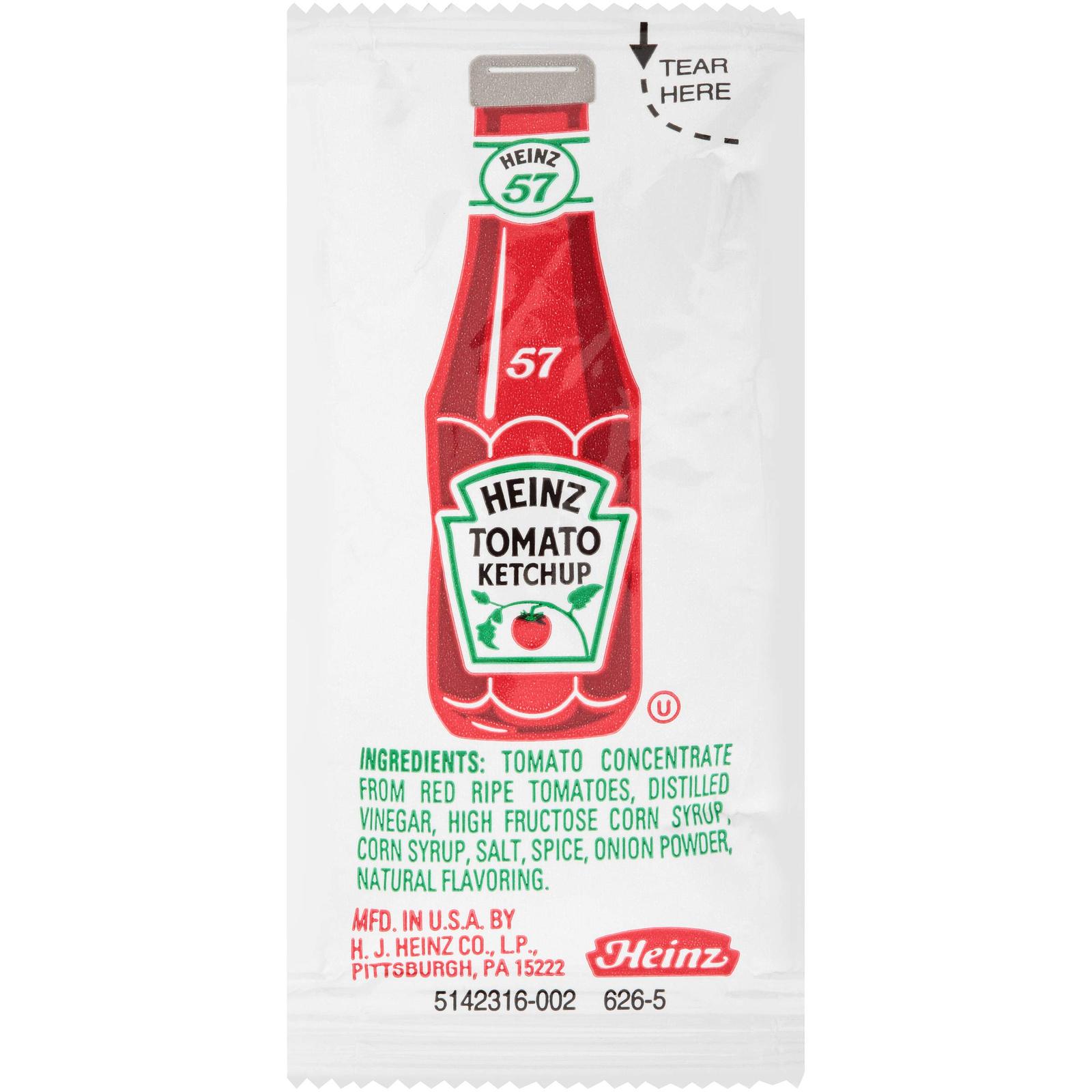 Heinz Ketchup Packets, Single Serve Packets (Pack of 200) Pack of 200