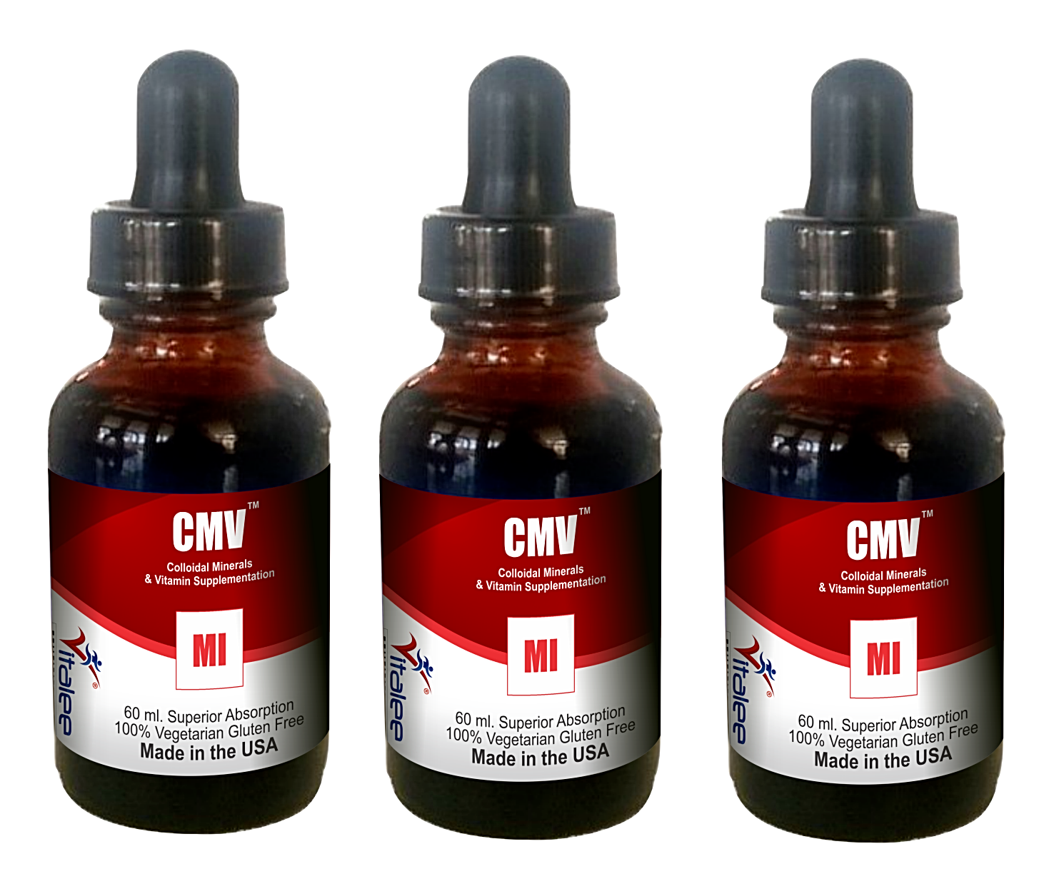 CMVMultipurpose colloidal ionic minerals/vitamins supplement (1 bottle 60 ml) Herbal