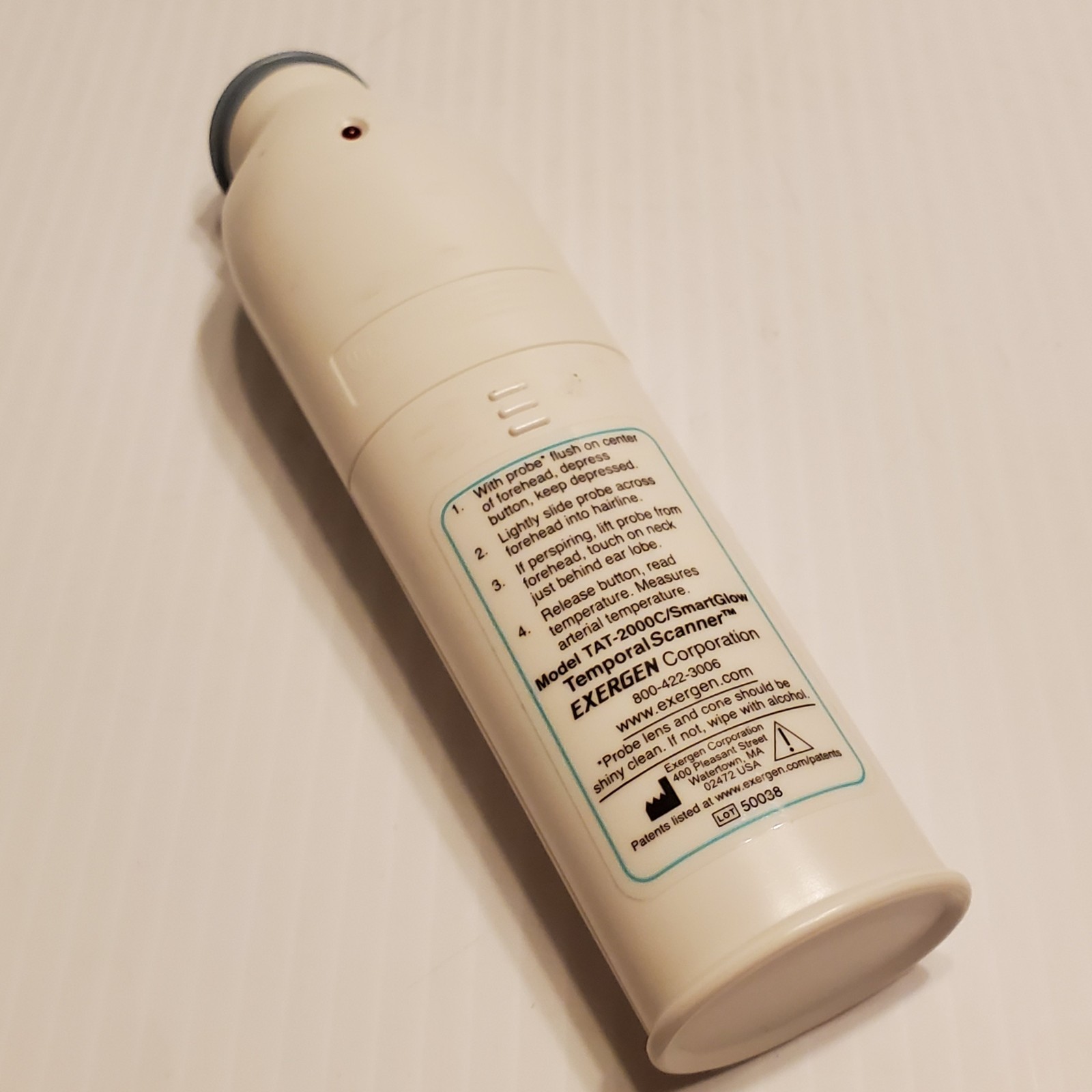 Smart Glow Exergen Temporal Scanner Stuck In Memory Mode - 94dxg18