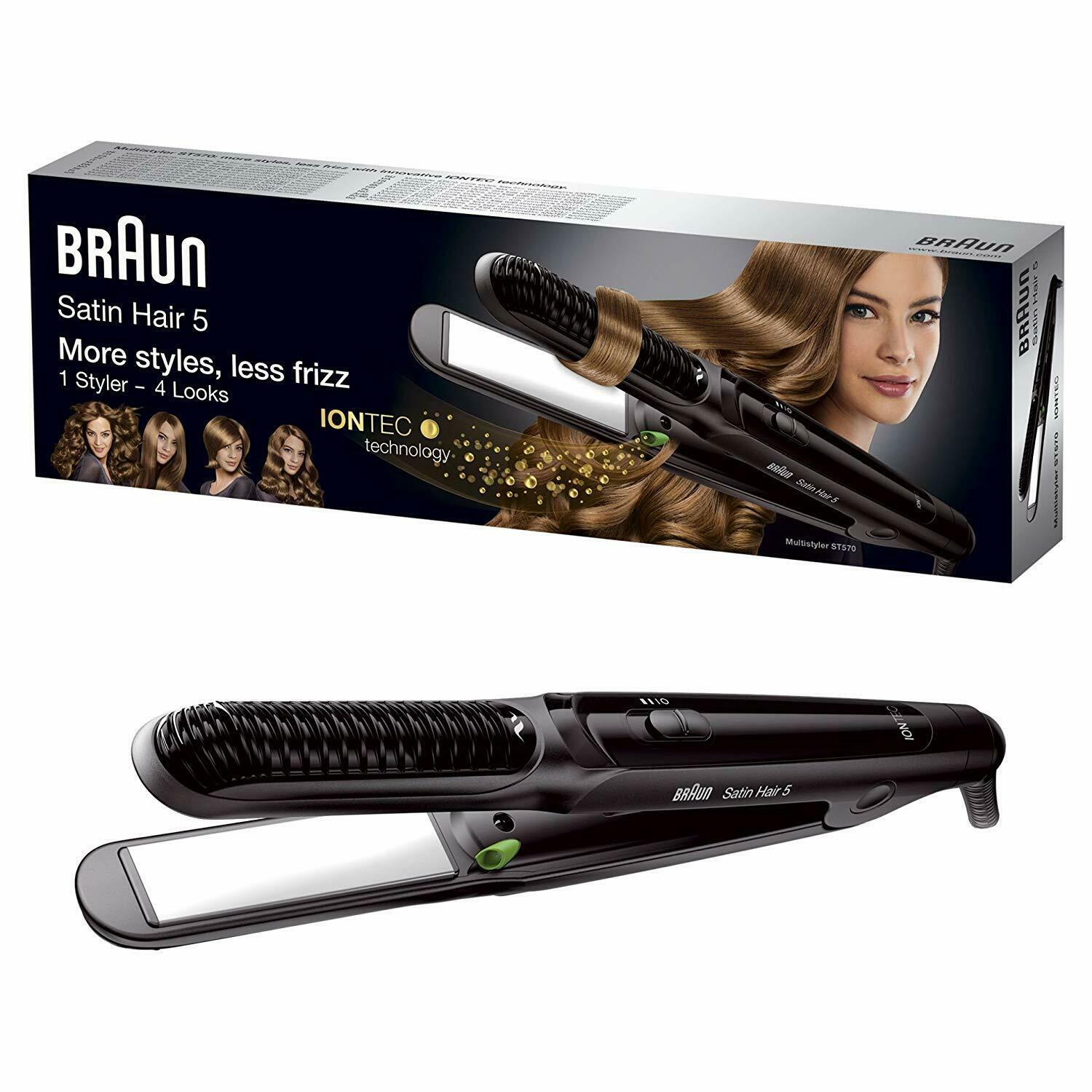 Braun ST570 Satin Hair 5 Hair Straightener 220240 Volt 50 Hz