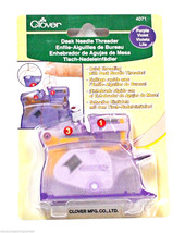 Clover Desk Needle Threader Purple 4071 - $20.94