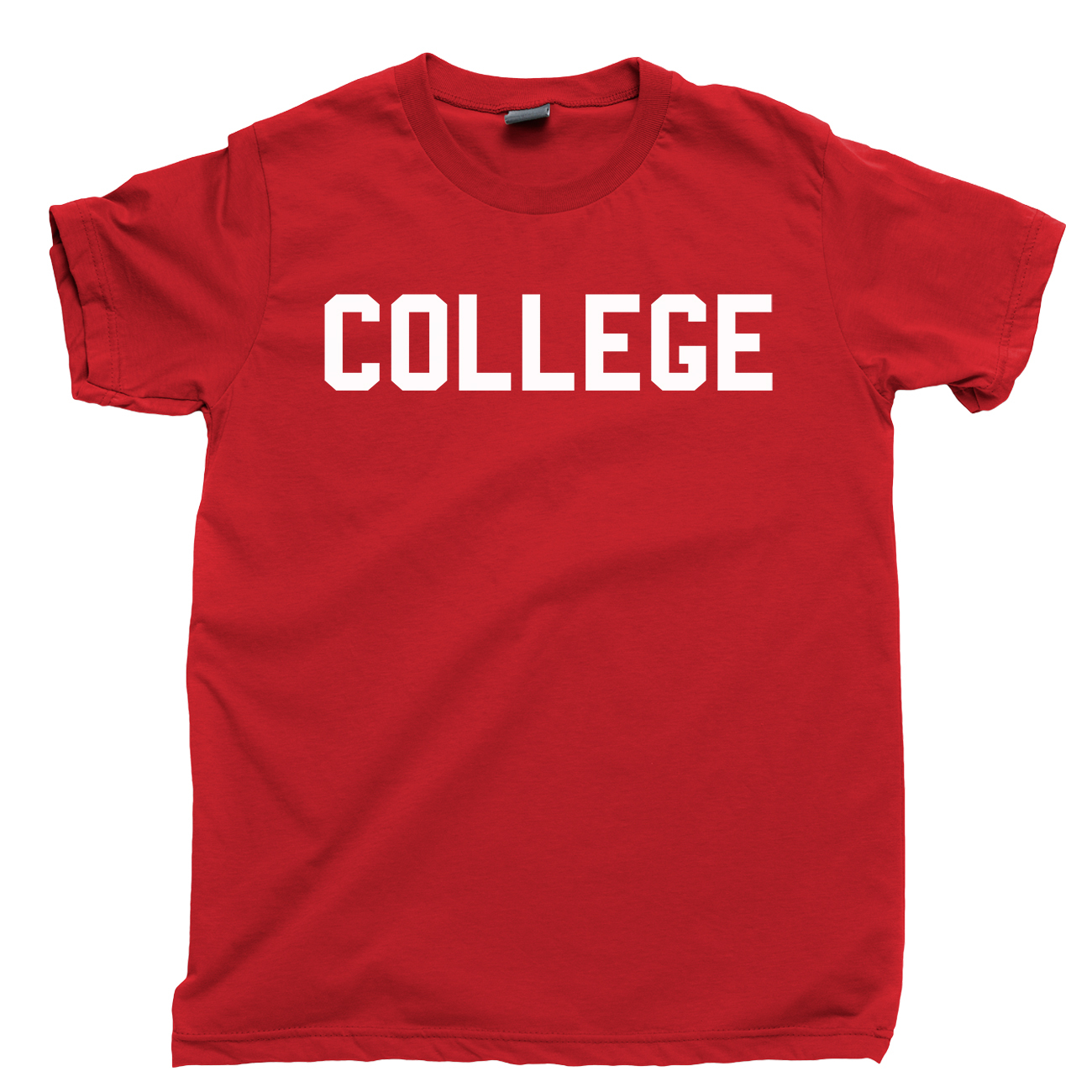 College T Shirt, Frat Party Belushi Animal House Movie Men's Cotton Tee