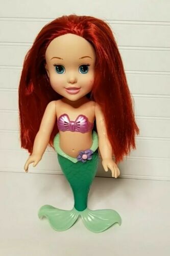 ariel singing bath doll