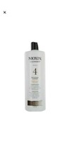 Nioxin System 4 Cleanser Shampoo For Fine Chemically Enhanced Noticeably 33.8oz  - $30.69