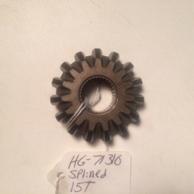 CUB CADET MTD SPLINED BEVEL GEAR PART HG71310 BEVEL GEAR SPLINED 15T
