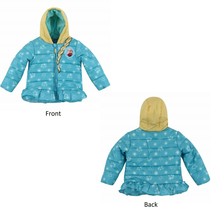Frozen Puffer Jacket Size 2T Disney Elsa and Anna Puffy Ski Coat - $29.95