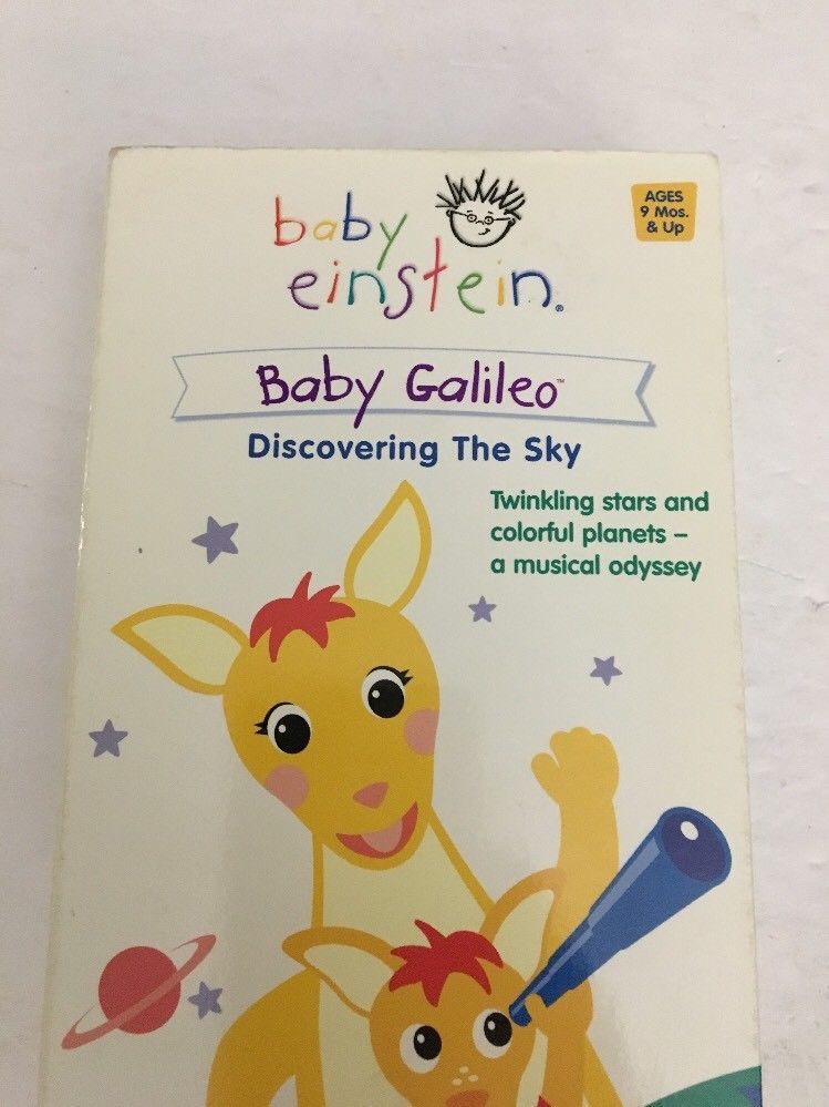 Baby Galileo-Baby Einstein-VHS 2003-TRSTED-RARE VINTAGE COLLECTIBLE ...