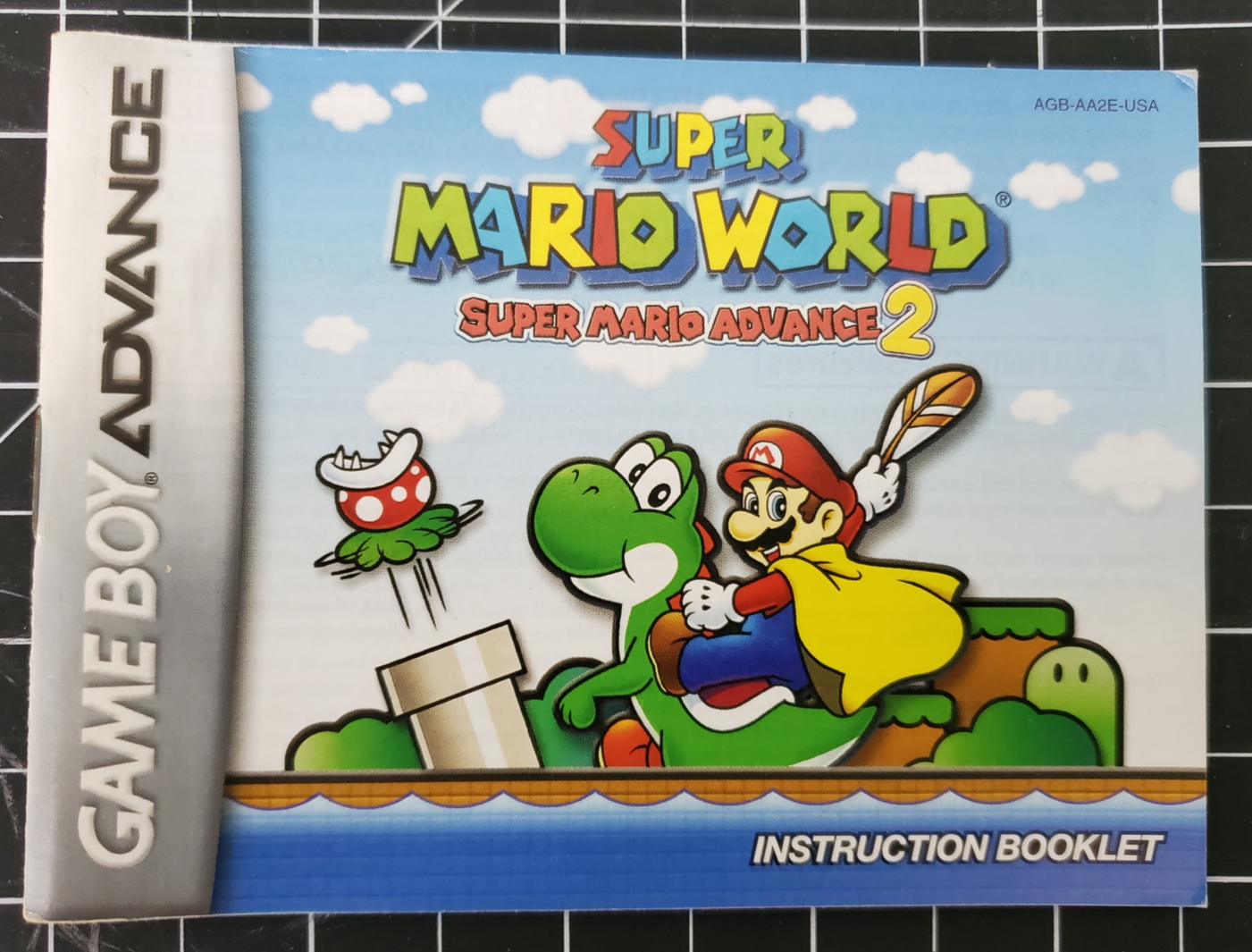 Super Mario World Super Mario Advance 2 Gameboy Advance gba video game ...