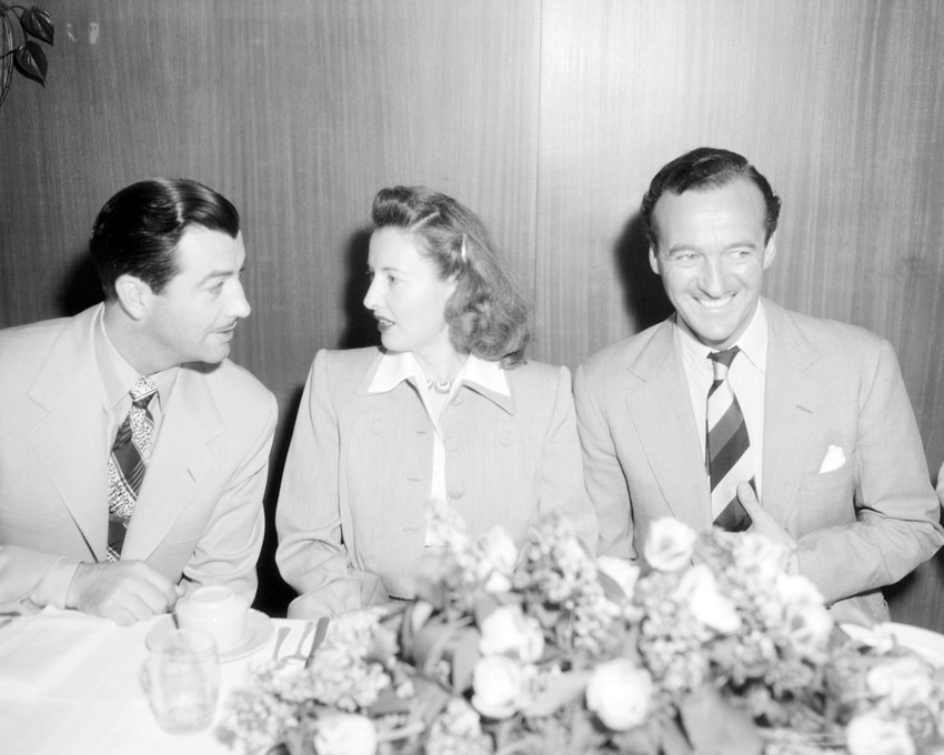 Barbara Stanwyck 16x20 Poster with Clark Gable and David Niven ...