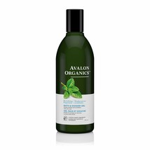 Avalon Organics Revitalizing  Bath & Shower Gel, Peppermint, 12 fl oz - $15.51