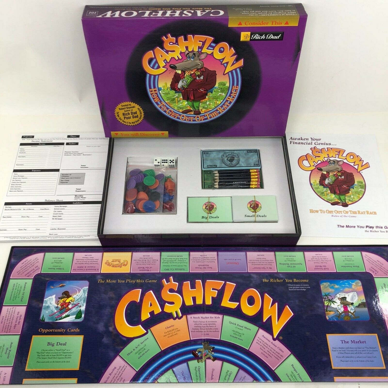 cashflow game kiyosaki