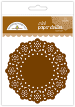 MINI Paper Doilies.  75 Pack. 3"  Choose Color. Doodlebug Designs image 9