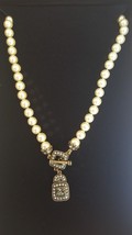 NEW Heidi Daus "Always a Pleasure 'Bead Necklace with Drop Crystal - $147.49