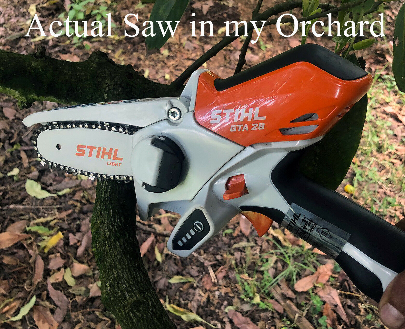 STIHL GTA 26 Handheld Pruner Chainsaw Battery Powered w carry case ...