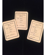 Vintage I.C. Isaacs &amp; Co. (Baltimore) ladies clothing tags - set of 3 - $6.00