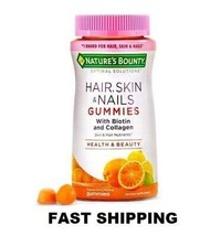Nature&#39;s Bounty Optimal Solutions Hair, Skin &amp; Nails with Biotin &amp; Colla... - $10.40
