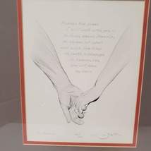 Robert Sexton "The Promise" Lithograph Numbered 185/600 Signed Framed Matted image 2