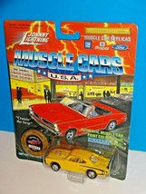 Johnny Lightning 1994-95 Muscle Cars USA Series 3 1970 Super Bee Yellow - $6.24
