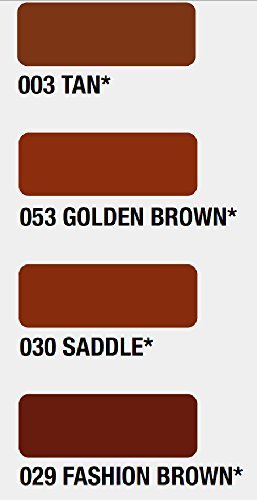 brillo leather color spray dye chart