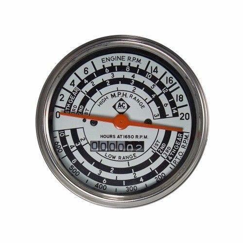 70230062 Tachometer Tach Gauge Made to Fit Allis Chalmers AC Tractor
