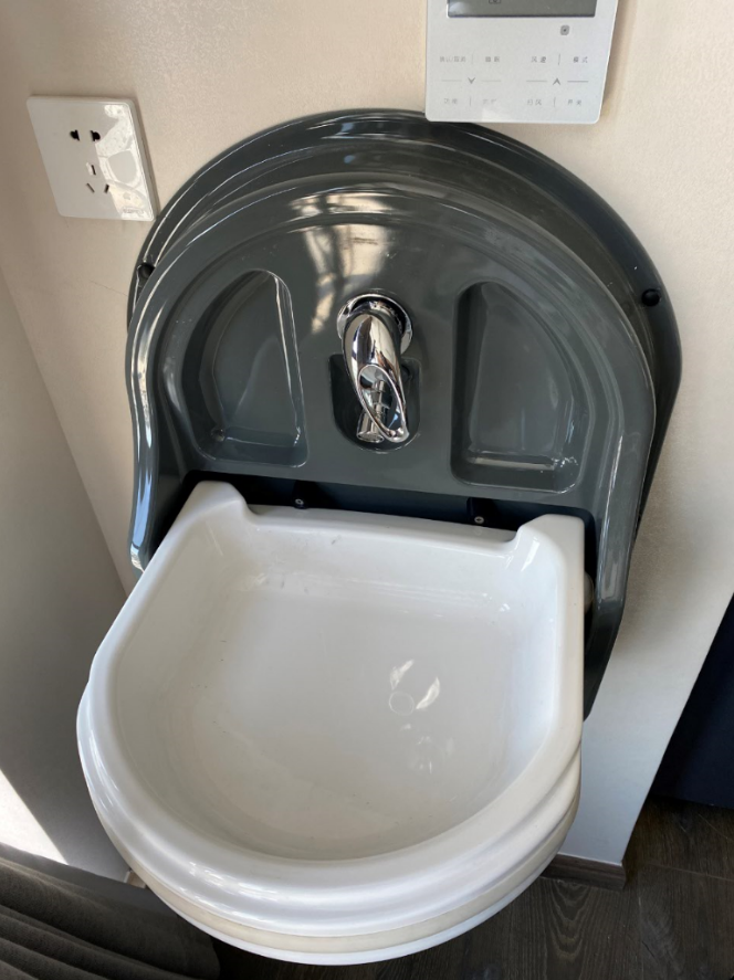 Boat Caravan RV Camper Acrylic Folding Sink 484*594*416/150mm GRY331