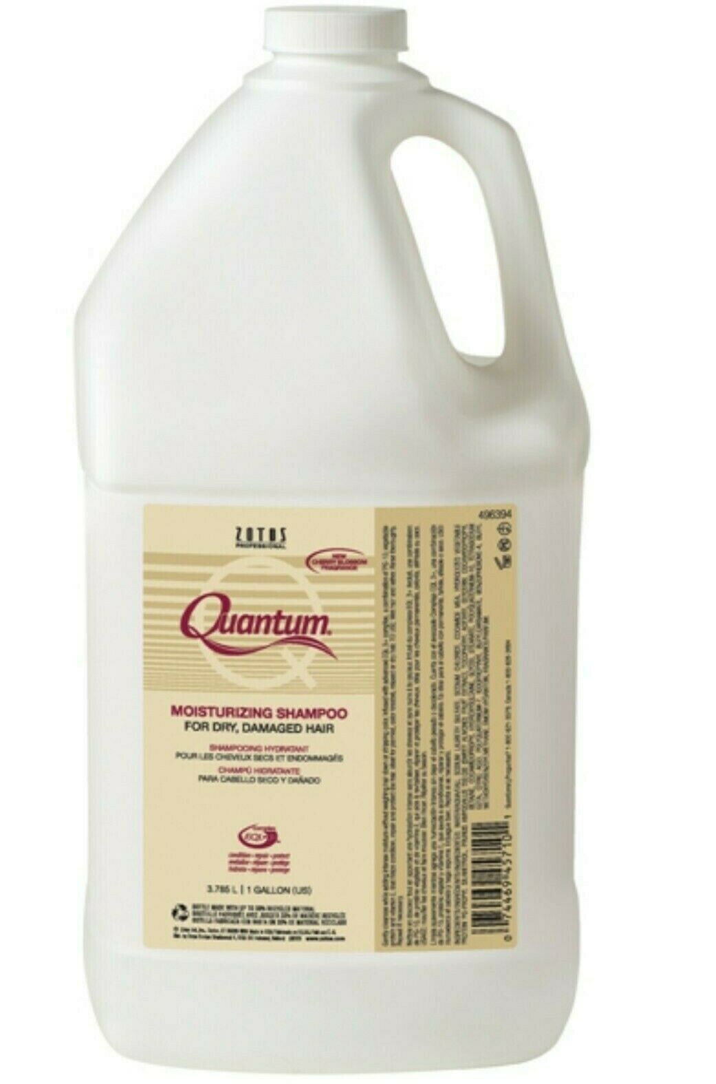 Quantum Moisturizing Shampoo, Gallon / free pump Shampoo & Conditioning