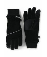 Lands&#39; End Women&#39;s Squall Gloves Black M NEW 512654 - $28.69