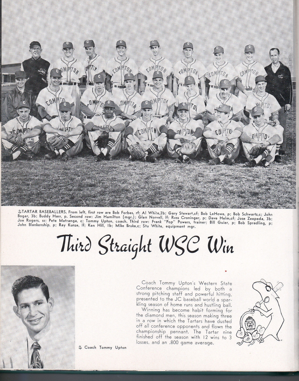 1956 Compton Junior College YearBook, Dar U Gar, Compton, California Elementary & High Schools