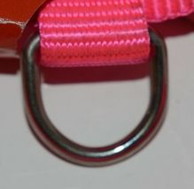 Valhoma 733 HP 3/4 inch Adjustable Dog Harness Hot Pink Medium Nylon Pkg 1 image 4