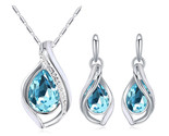 I drop pendant necklaces stud earrings for women wedding fashion luxury party 2017 thumb155 crop