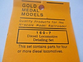 Gold Medal Models # 160-7 Diesel Locomotive Detailing Set N-Scale image 2